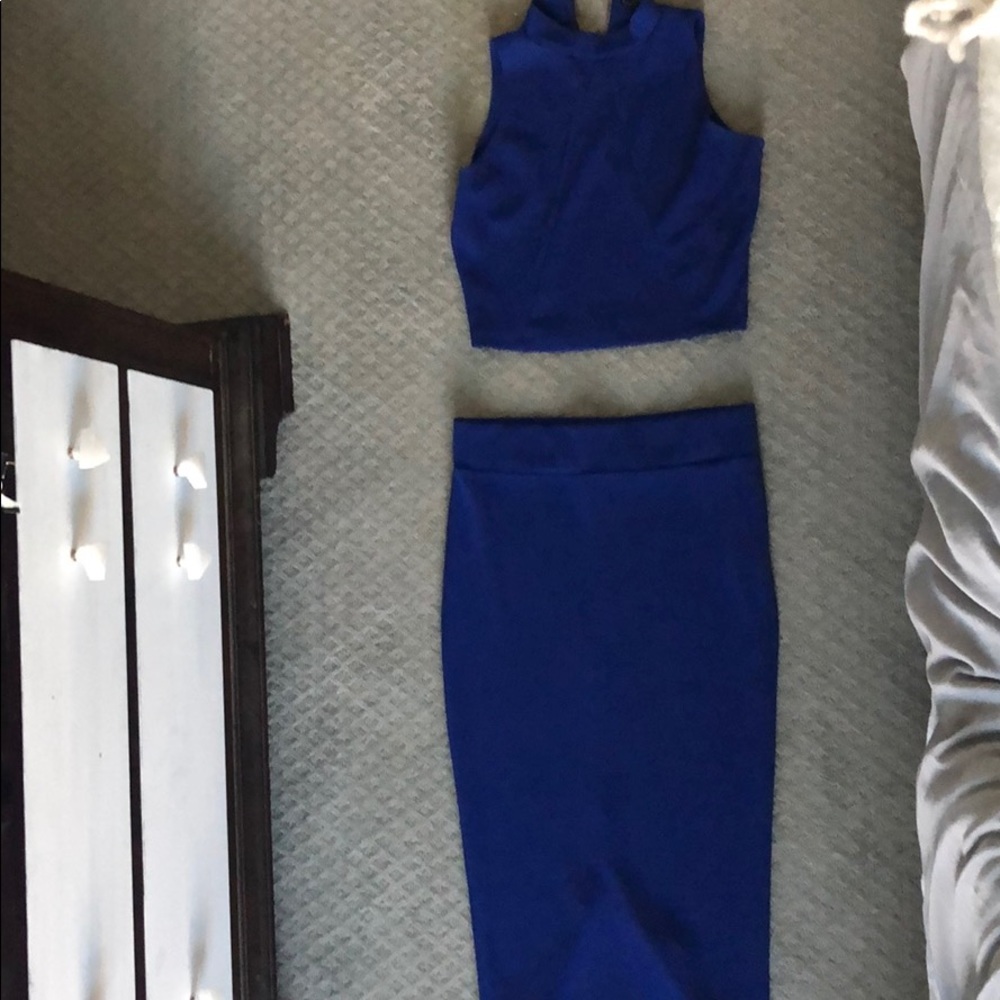 Two piece Blue set